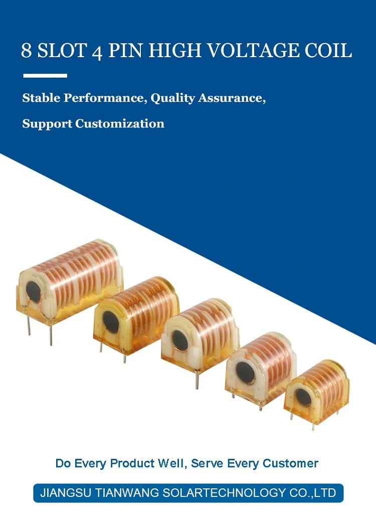 8 slot 4-pin Pulse Transformer high voltage package Booster coil-1