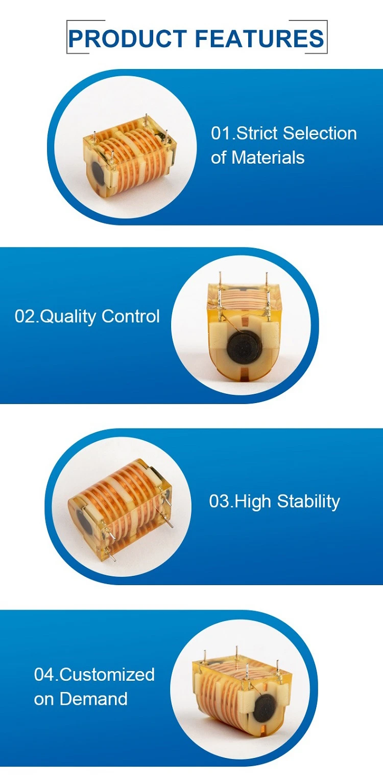 8 slot 4-pin Pulse Transformer high voltage package Booster coil-3